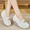 Women's 2025 Low-Cut Thick-Soled Woven Casual Shoes - Lightweight, Comfortable, Popular Model