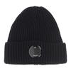 Solid Color Design Wool Knit Hat Men Hats Black 13CMAC272A005509A888