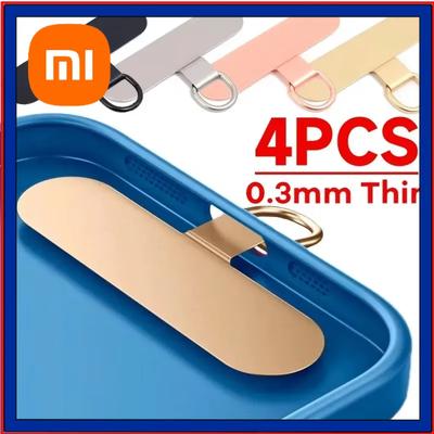 Xiaomi Detachable Stainless Steel Mobile Phone Lanyard Card Patch Anti-lost Strong Phone Strap Hang Cord Tabs for IPhone Samsung Xiaomi