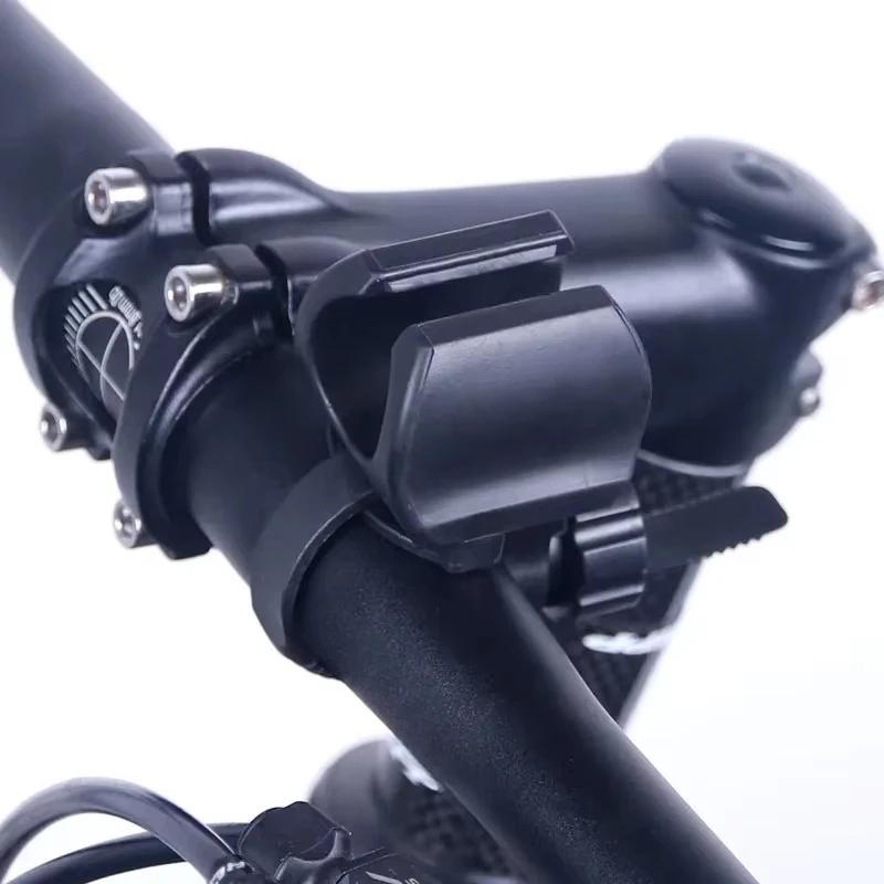 1 PZ Supporto per Luce Bici Morsetto Regolabile per Supporto Torcia Bicicletta Universale Staffa Lampada LED Clip per Torcia da Ciclismo Installazione Facile