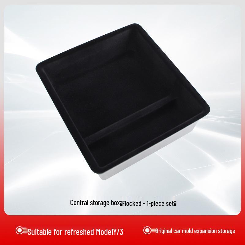 Tesla Model Y/3 Center Console Tray: Armrest Storage Accessory