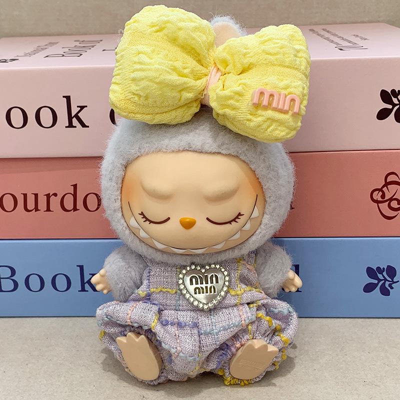 [Only Clothes] Labubu Doll Clothes Set - Fits First & Second Generation 17cm Plush Dolls