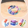 Ceramic Fish Beads Strand Charms Animal Shaped Straight Hole Colorful 16Pcs/Strand for Jewelry