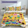 3pcs Custom Name Nanimate Insanity Bedding Set,Includes 1 Duvet Cover and 2 Pillowcases,All-season Bedroom Decor