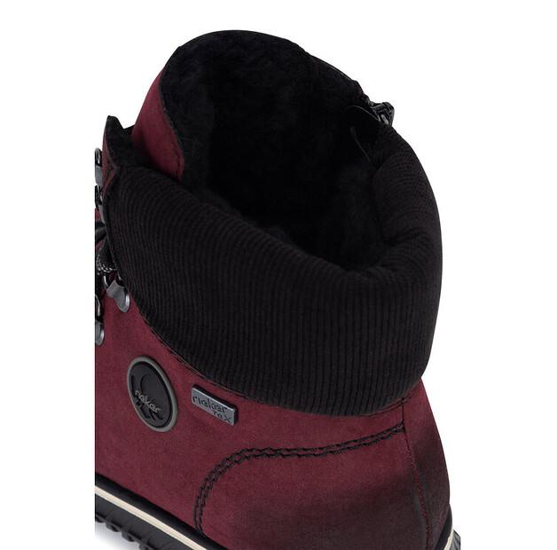 Rieker 74247-35 Burgundy Ankle Boots