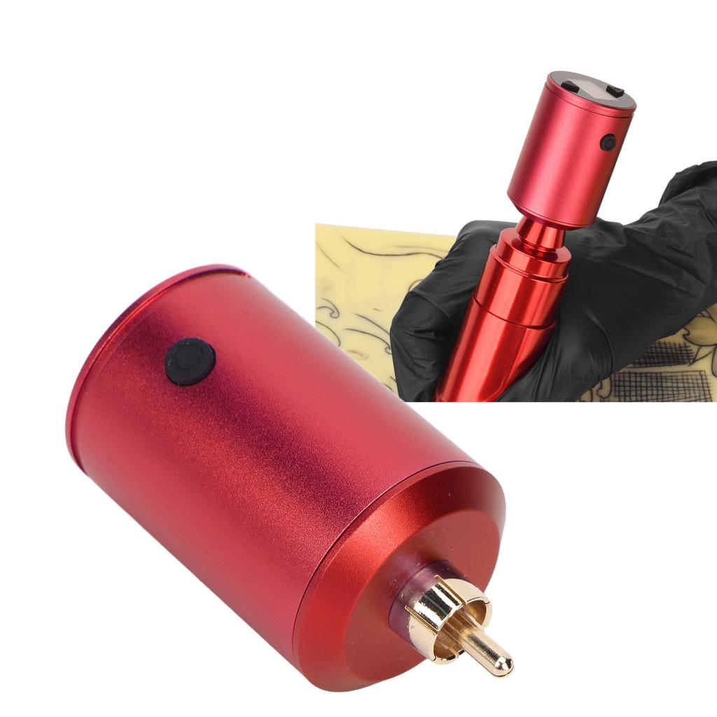 1500mAh Tattoo Power Supply Wireless Interface Rechargeable LCD Screen 4‑12V Tattoo Pen Battery