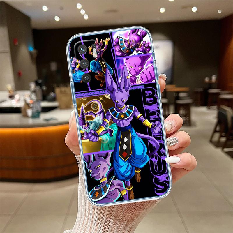 RE26 Dragon Ball Goku Transparent Phone Case for Motorola Moto Edge 20 30 40 50 S30 Fusion Ultra Pro Neo Lite + G200 G23