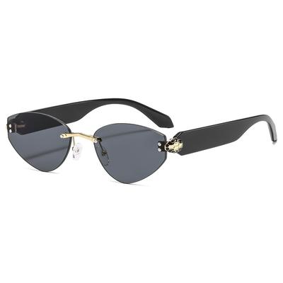 Women's Sunglasses, Triangular Frameless Sunglasses, Men's and Women's Fashion Sunglasses