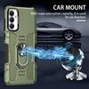 For Samsung Galaxy A35 5G Phone Case Ring Kickstand PC + TPU Shockproof Cover