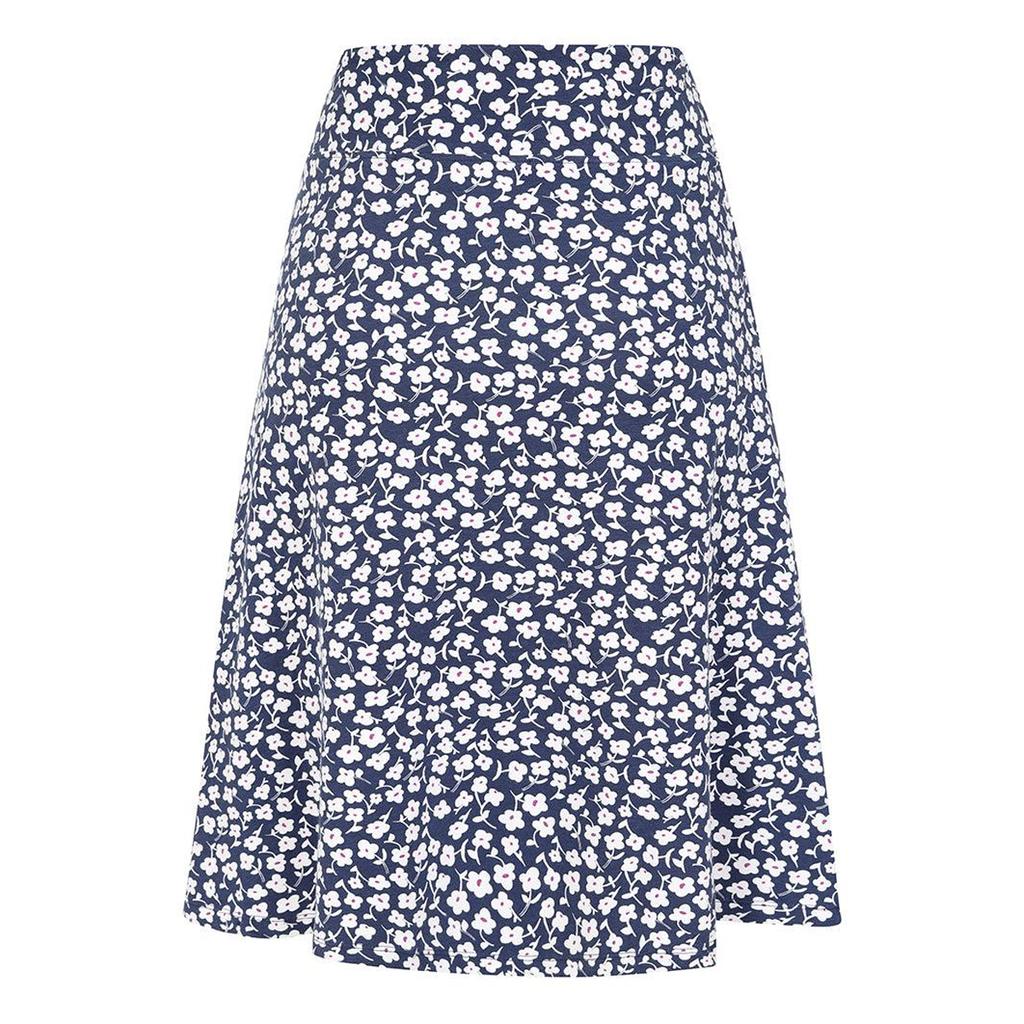 Lazy Jacks Womens/Ladies Buttercups Jersey Midi Skirt