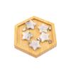 Agate Star Pendant Necklace Jewelry Powder Crystal Necklace Fashion Valentine'S Day Gift 20 * 6