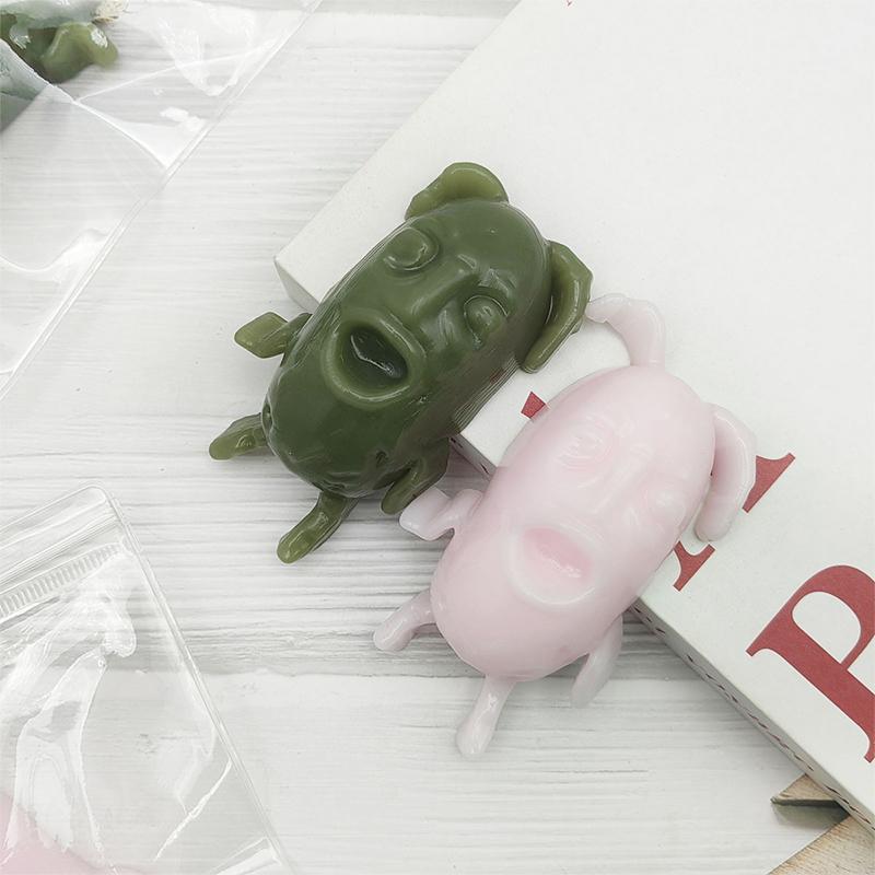 Plankton Meme Jucărie Fidget Slow Rebound Antistres Figurina Anime Cadouri Amuzante Jucării Squishies Jucărie de Strâns Pentru Copii Adulți Cadouri