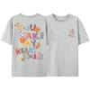You Make My Heart Smile Fruit Letter Graphic T-Shirt Men Loose Casual Short Sleeve Summer Tshirt Harajuku Breathable Cotton Tees