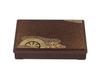 Wakaizumi Horin Bento Finish with Imperial Carriage Design Lacquerware, 12-inch Box, Pear-skin (Separate Divider) 1-360-2