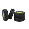 4Pcs Rubber RC Car Wheel Tyre Set for WLtoys 12428/12427/124006 RC Car RC Off-Road Truck