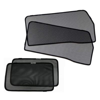 CGP Mesh Front and Set of for New Jimny Jimny Mesh Sunshades, Foldable, Light-Blocking Sunshades, Rear, 4, JB64w, Sierra, JB74w, JIMNY, Curtains,