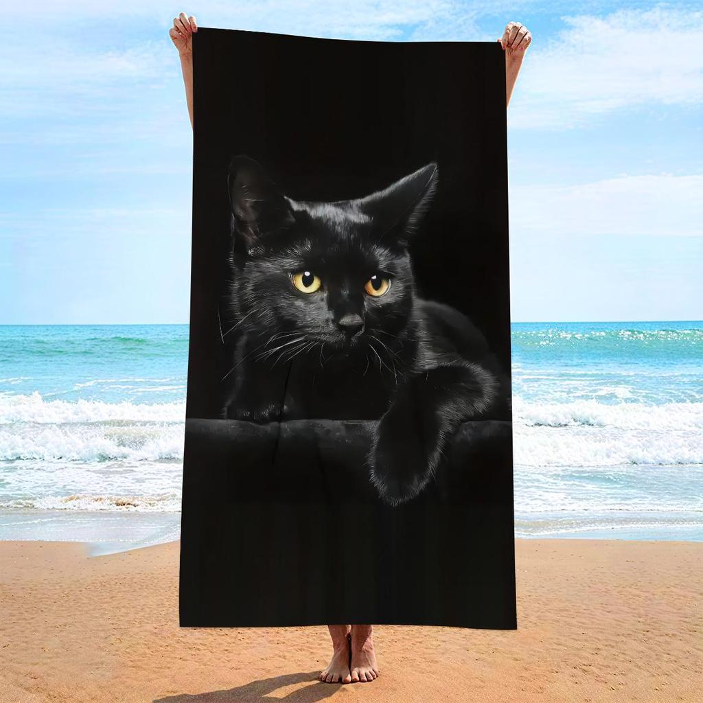 70x140 Microfiber Custom Printed Beach Towel - Absorbent & In Stock