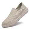 FashionOutdoor Men's Fashion Casual Shoes New Men Comfy Loafers Breathable Men's Leisure Slip on Flats Breathable Male Walking Footwear