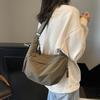 Fashion cloth bag female student class satchel casual messenger bag large capacity shoulder bag Japanese travel tote bag