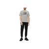 Emporio Armani EA7 Logo Letter Print Crew Neck Straight Fit Short Sleeve T-Shirt Men tops Gray 3DPT81-PJM9Z-3905