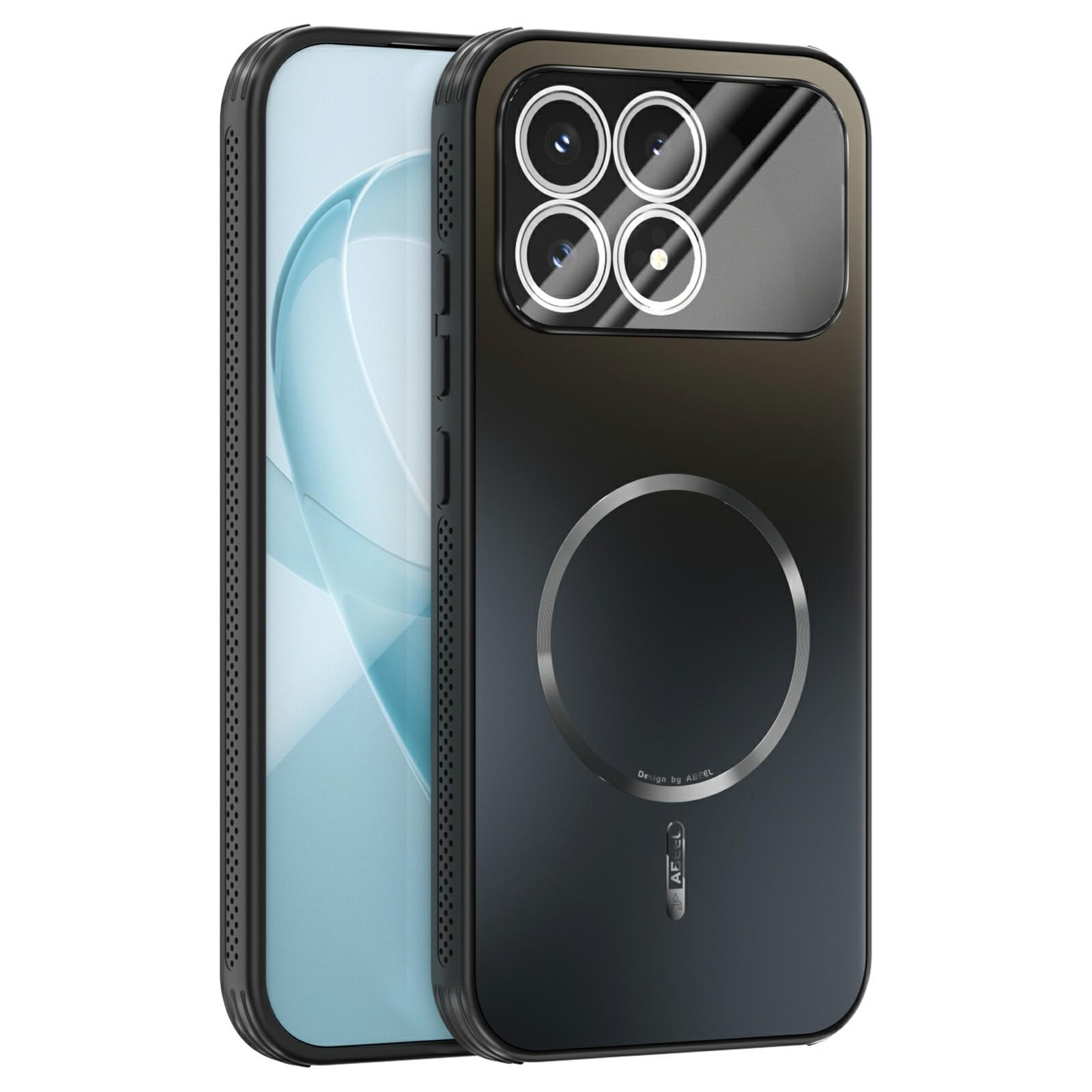 

ABEEL Для Xiaomi Redmi K90 5G/Poco F8 Pro Магнітний чохол TPU PC Охолоджуючий Матовий Задня кришка телефону з плівкою для камери