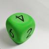 8cm EVA Rounded Corner Foam Dice - Six-Sided, 3.8cm Square