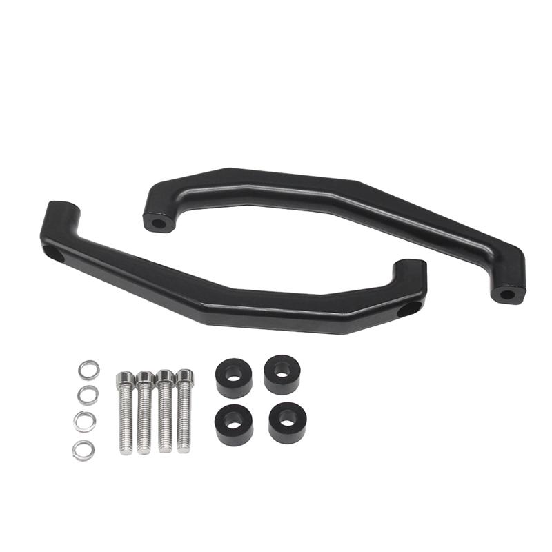 A28G-Motorcycle Rear Grab Passenger Seat Handle Holder Grip Rear Seat Handle For MT09 -