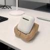 Pillow-shaped Headphone Holder 3D Printed Pillow-Shaped Stand, Cute Desk Organizer for Earbuds Decorative Charging Case, Anti-Slip Stable Display