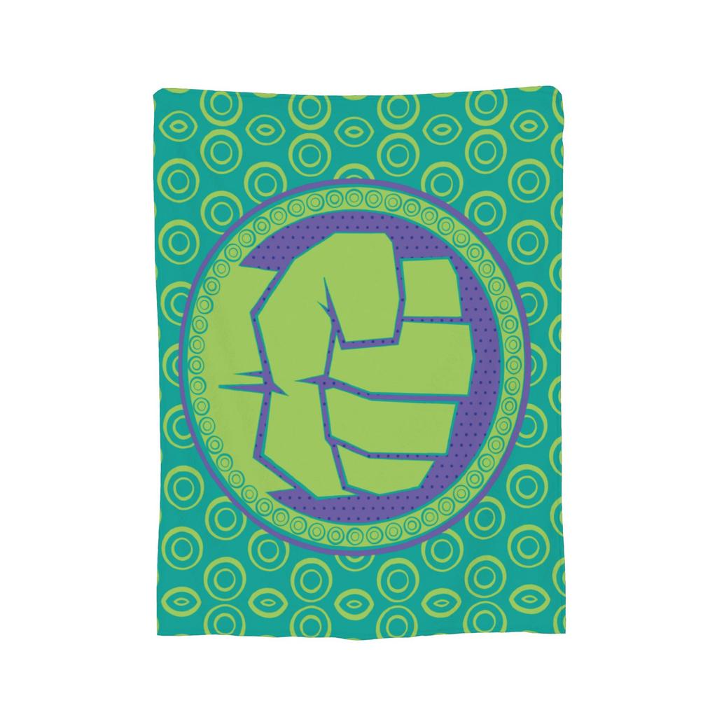 Hulk Retro Vintage Samt-Kuscheldecken Decke für Bettwäsche Sofa Super Warm Bettüberwurf,