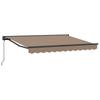 Manual Retractable Awning Taupe 4 * 3.5 M