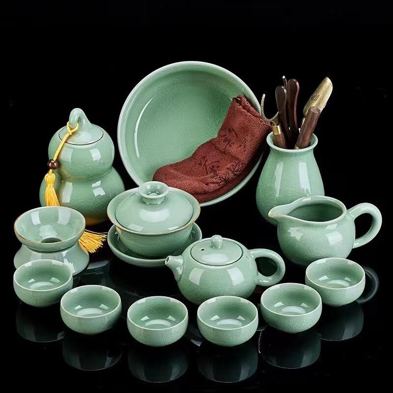 Weiyi Ru Kiln Ceramic Tea Set