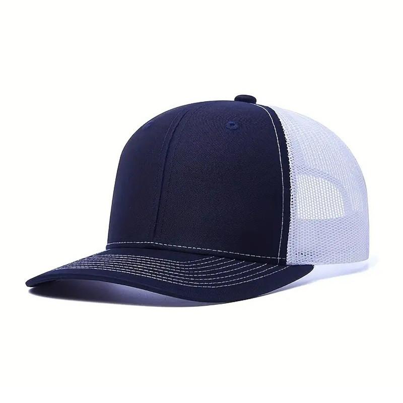 Baseball Cap With Wide Brim And Breathable Mesh For Summer Sun Protection Mens Outdoor Style