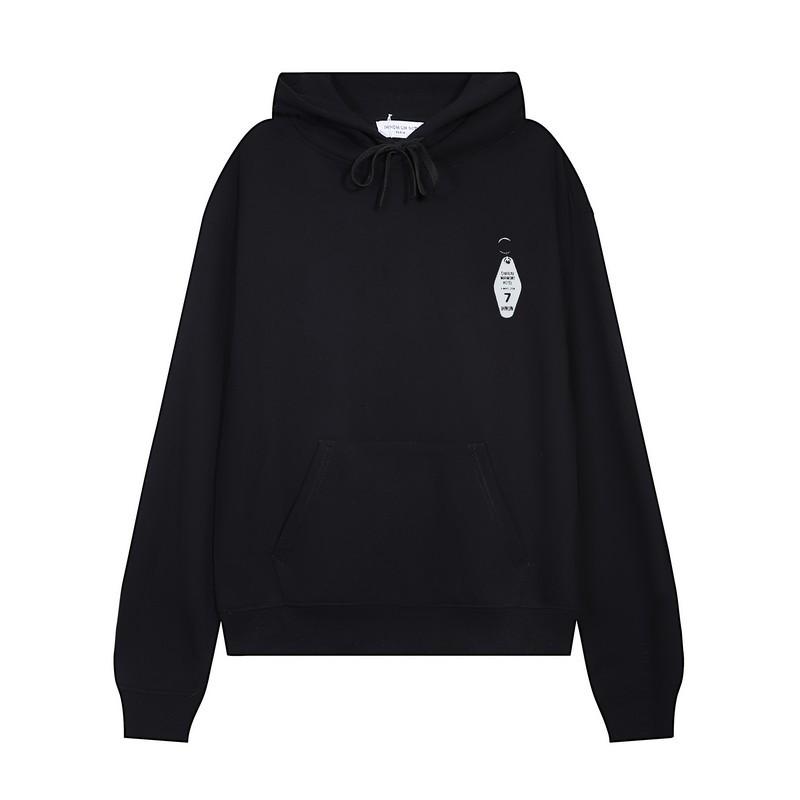 Cross-border trend IH NOM UH NIT printed loose hooded sweater for men and women