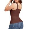 Women's Shaping Compression Square Neck Tank Top