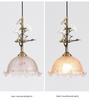 American Minimalist Copper Pendant Lamp for Modern Bedside Use