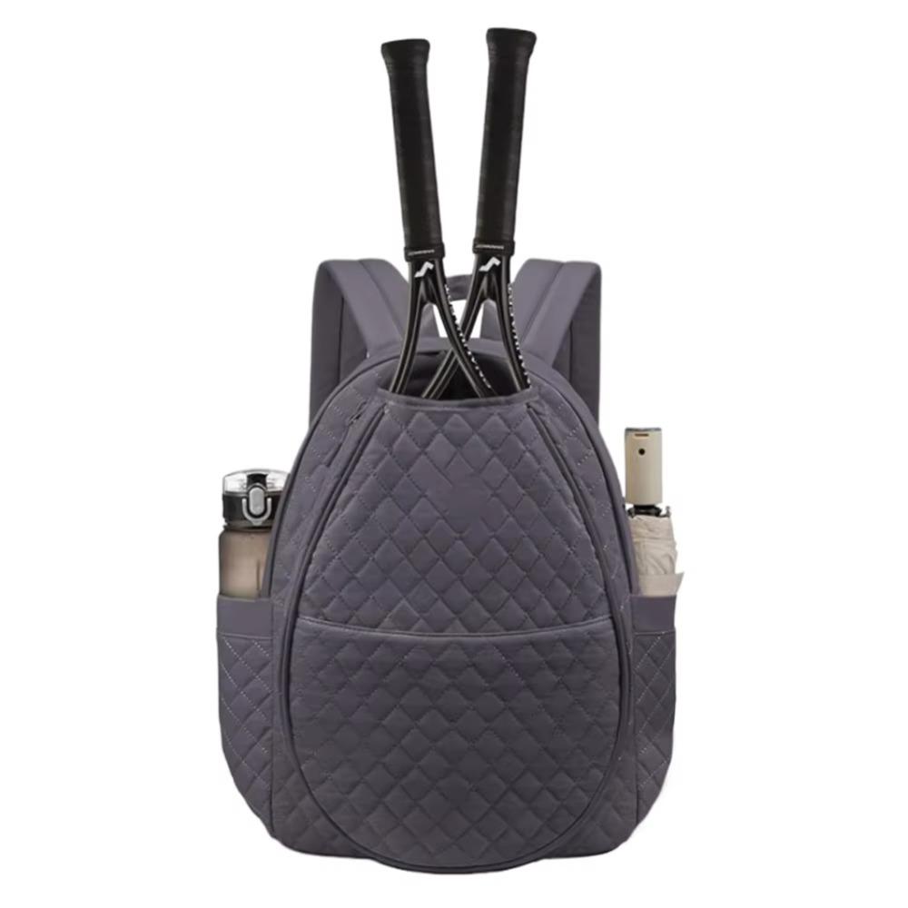 Zipper Closure Tennis Crossbody Backpack Waterproof Tennis Racket Bag  Home Fitness