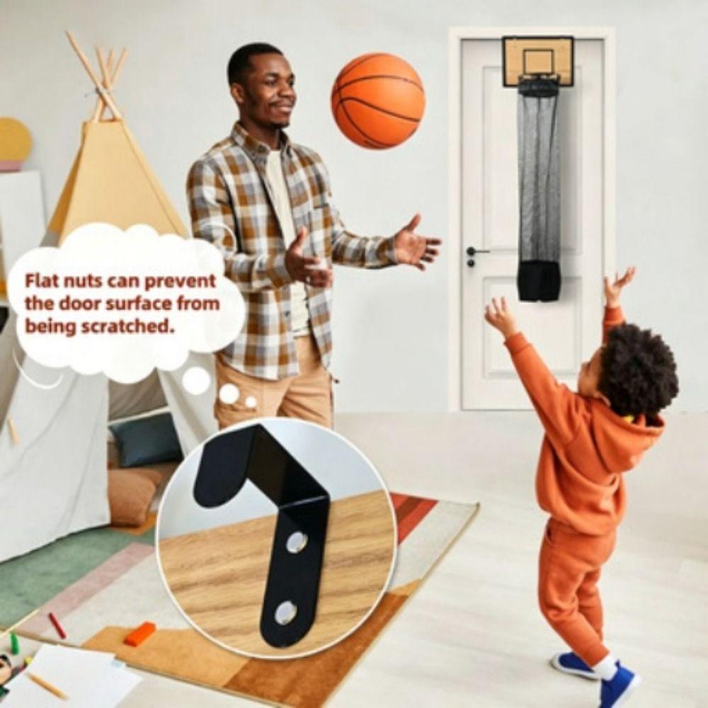 No Drilling Required Basketball Hoop Laundry Basket Bathroom Shower Area