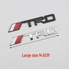 TRD 3D Metal Car Emblem Sticker for Body Modification