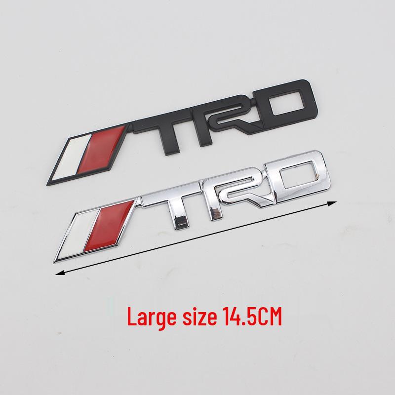 TRD 3D Metal Car Emblem Sticker for Body Modification