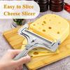 1Pcs Cheese Slicer Adjustable Cheese Cutter with Stainless Steel Wire Easy Thickness Control Safe Durable Kitchen Tools