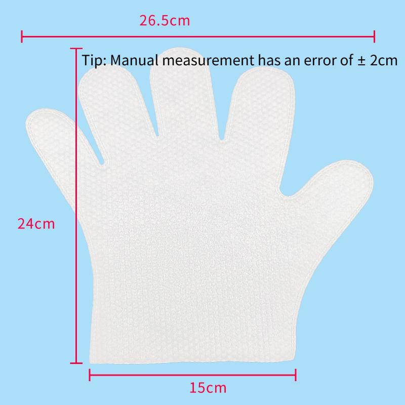 

Disposable Pets Gloves Hair Removal Cleaning Beauty Massage Bathing Shower Mittens Non Woven Pet Products Cats and Dogs Universal Soothing Gloves 26.5x24cm 10pcs