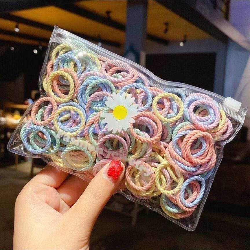 Koreanischer Stil Dünnes Haargummi: Einfaches Damen-Stirnband mit kleinem Gummiband für einen schicken Look