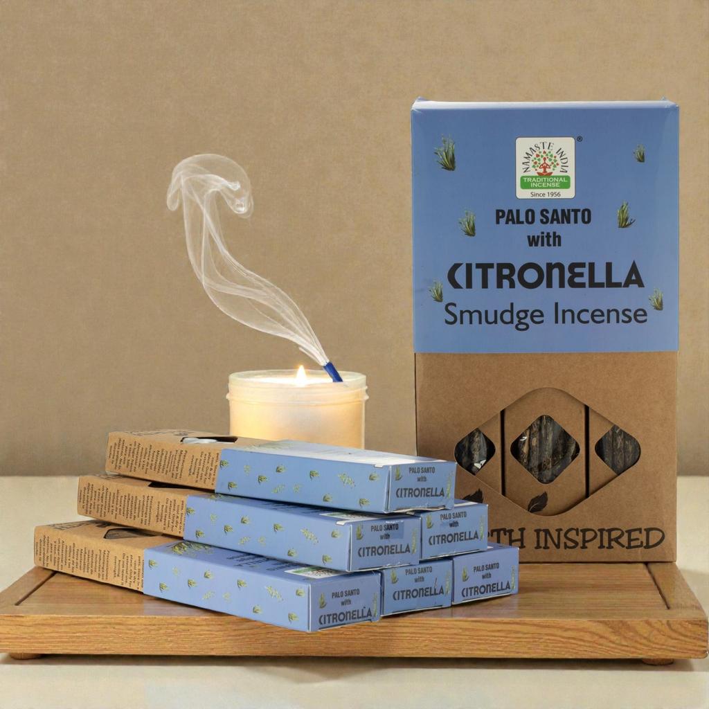 5x Earth Inspired Smudge Incense – Citronella