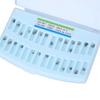 Dental Orthodontic Active Self Ligating Brackets Braces Mini Roth 0.022  Slot 3 with Hook