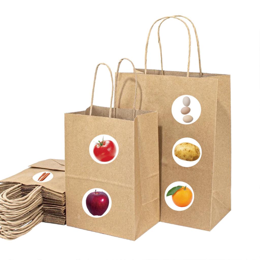 200 Pieces of Fruit and Vegetable Sticker Creative Decorative Notebook/scrapbook Material, Seal Stickers, Tape, Dot Stickers, and Roll-up Stickers
