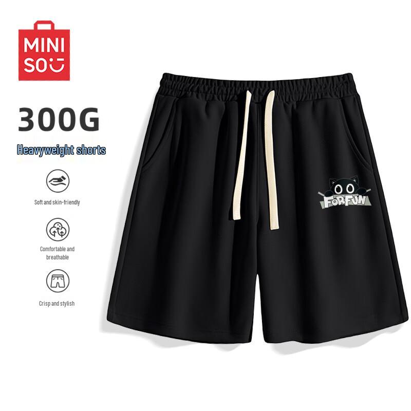 Miniso Men s 300G American Style Casual Shorts L