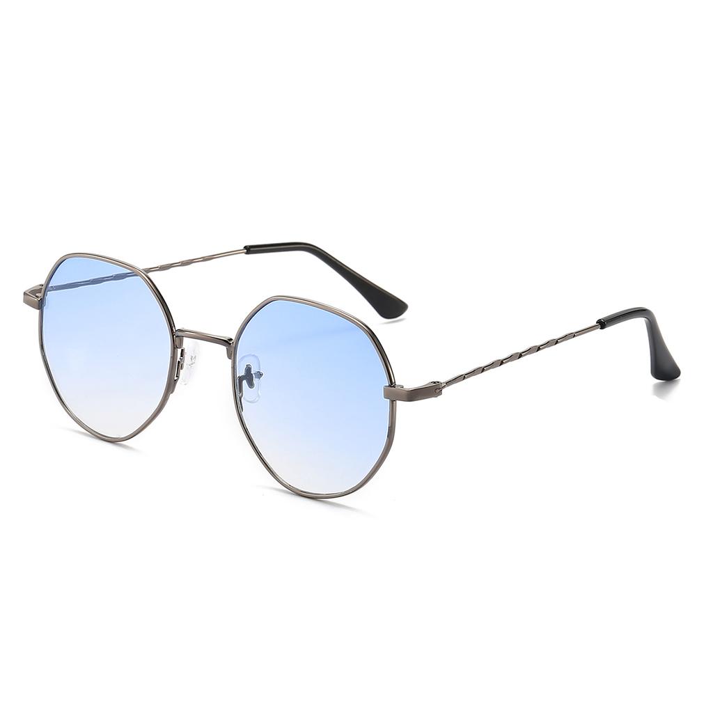 Polygon Metal Sunglasses Vintage Frame For Women Sunglasses Men Luxury Brand Design Sun Glasses Women Mirror Gafas De Sol Uv400