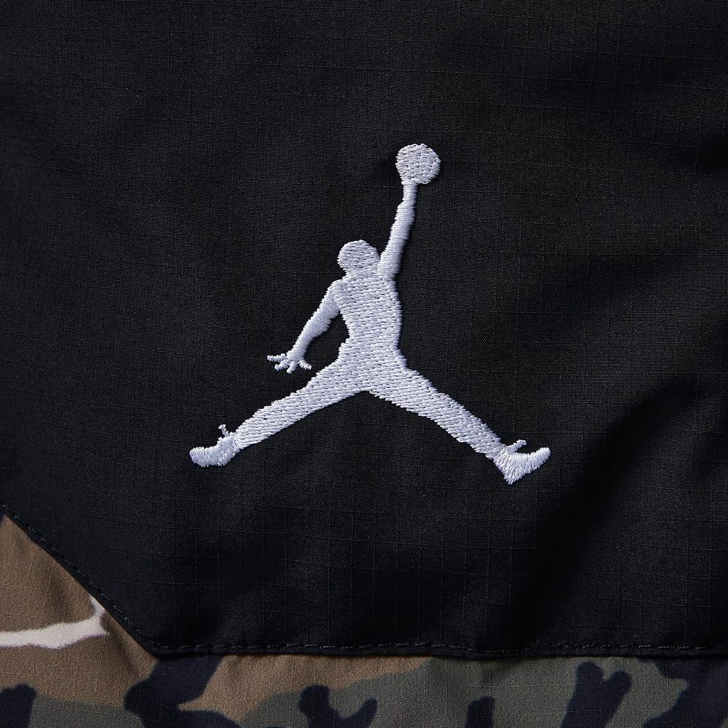 Jordan Logo Letter Stand Collar Waterproof Down Vest Kids Vests Light-Olive-Yellow HQ8120-380