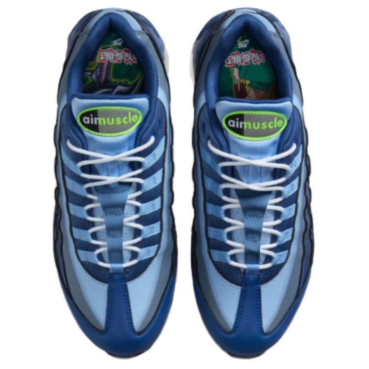 Yu-Gi-Oh! x Nike Air Max Muscle 95 QS Joey Herren Sneaker Blau Psychic-Blue Mystic-Navy II7404-400