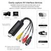 VHS To DVD Converter USB2.0 Convert Analog Video To Digital Format Audio Video DVD VHS Record Capture Card quality PC adapter